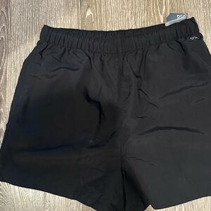 DSG Black High-Rise Woven Shorts